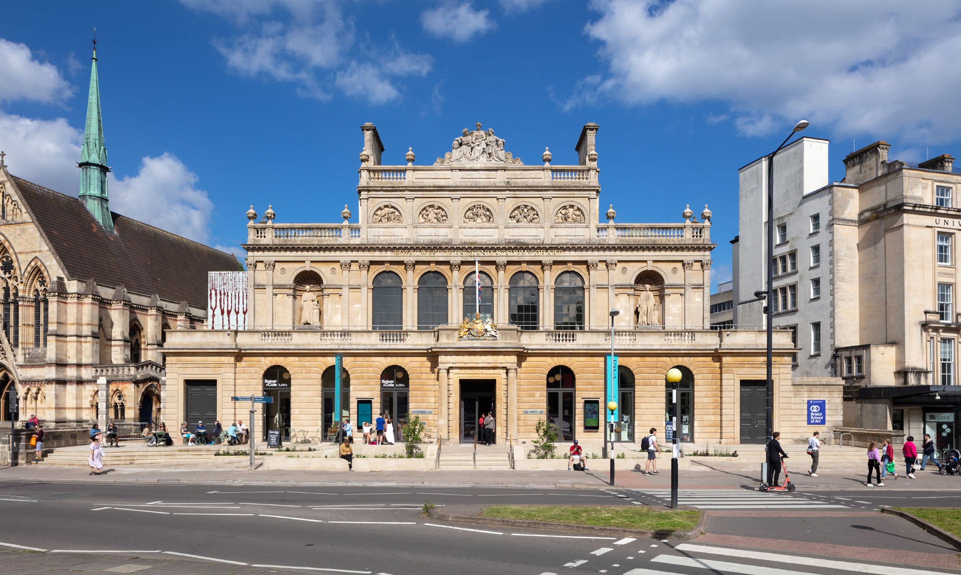 The Royal West of England Academy after its reopening in May 2022, courtesy of Childs Sulzmann Architects