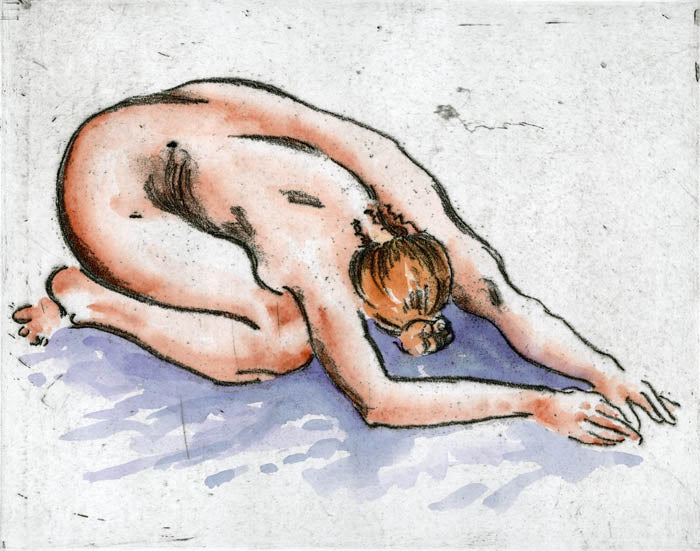 Curled Nude - Kay Spare