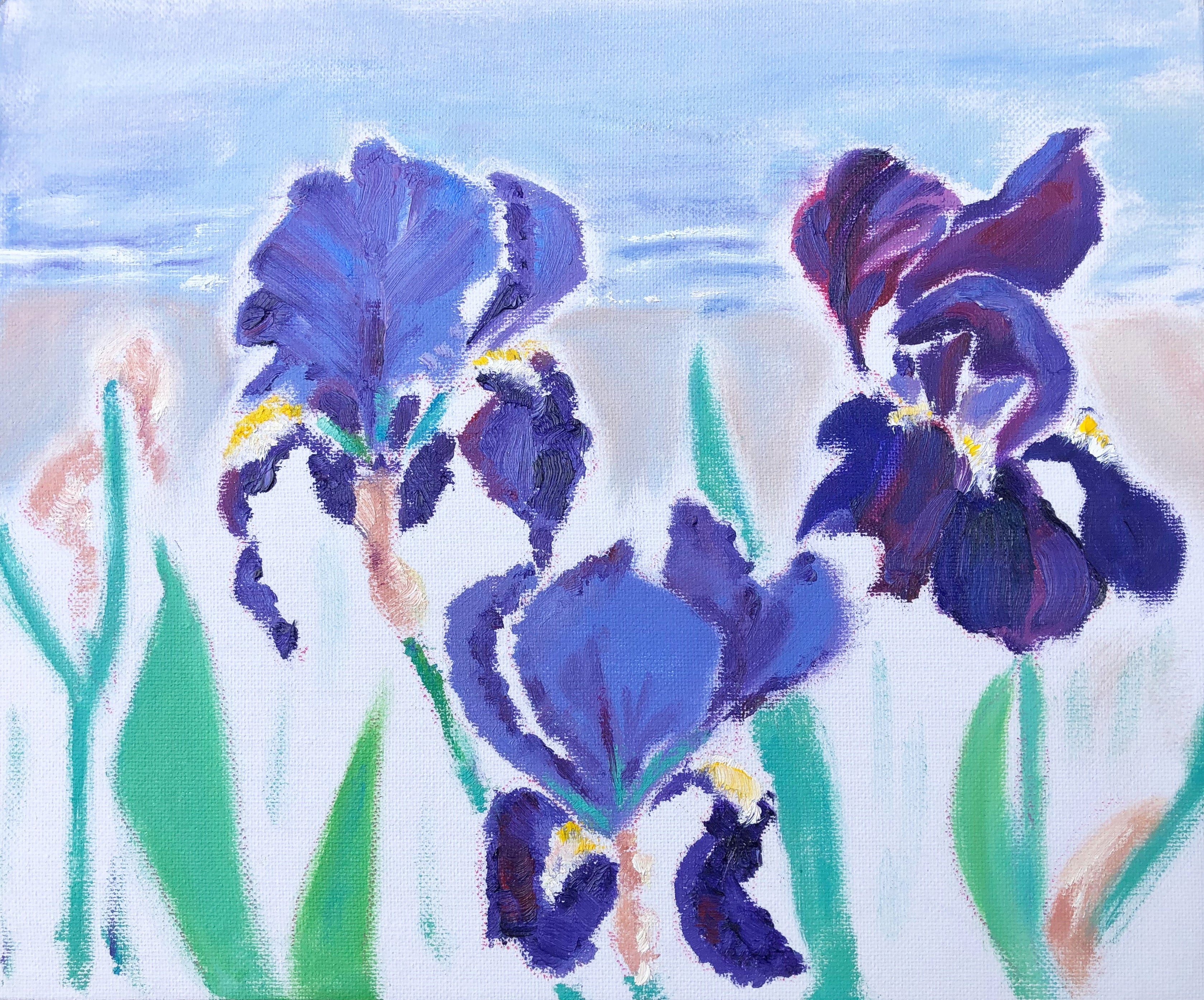 Iris on the Shore - Kay Spare