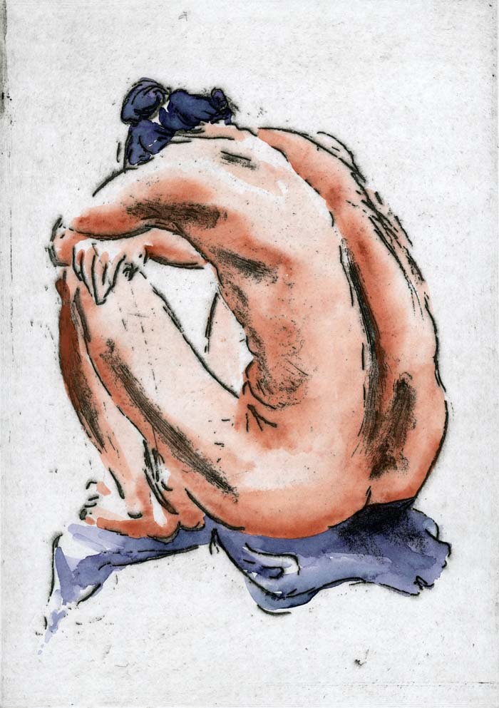 Model at Rest - Kay Spare