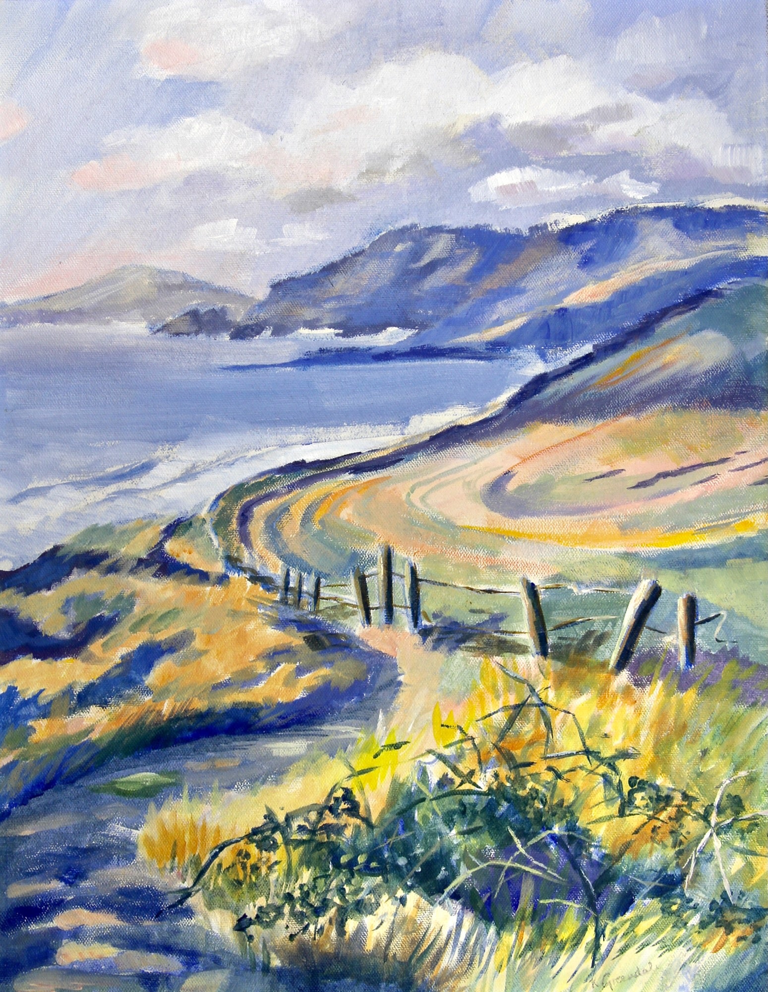 View from Kimmeridge - Kay Spare