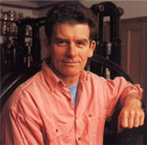 Richard Spare at his Wellington Studio, c.1999.