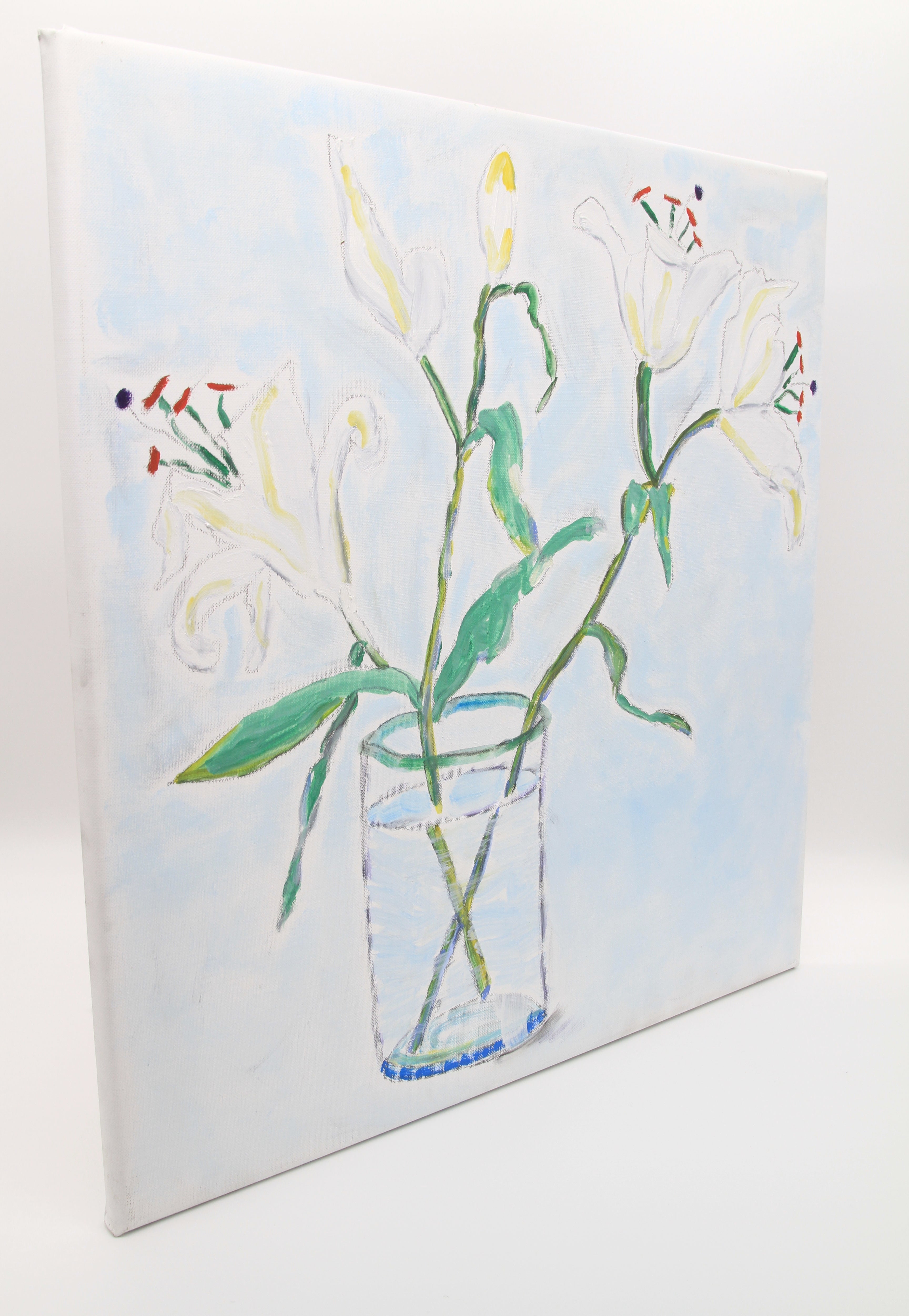 Casa Blanca Lilies (oil)