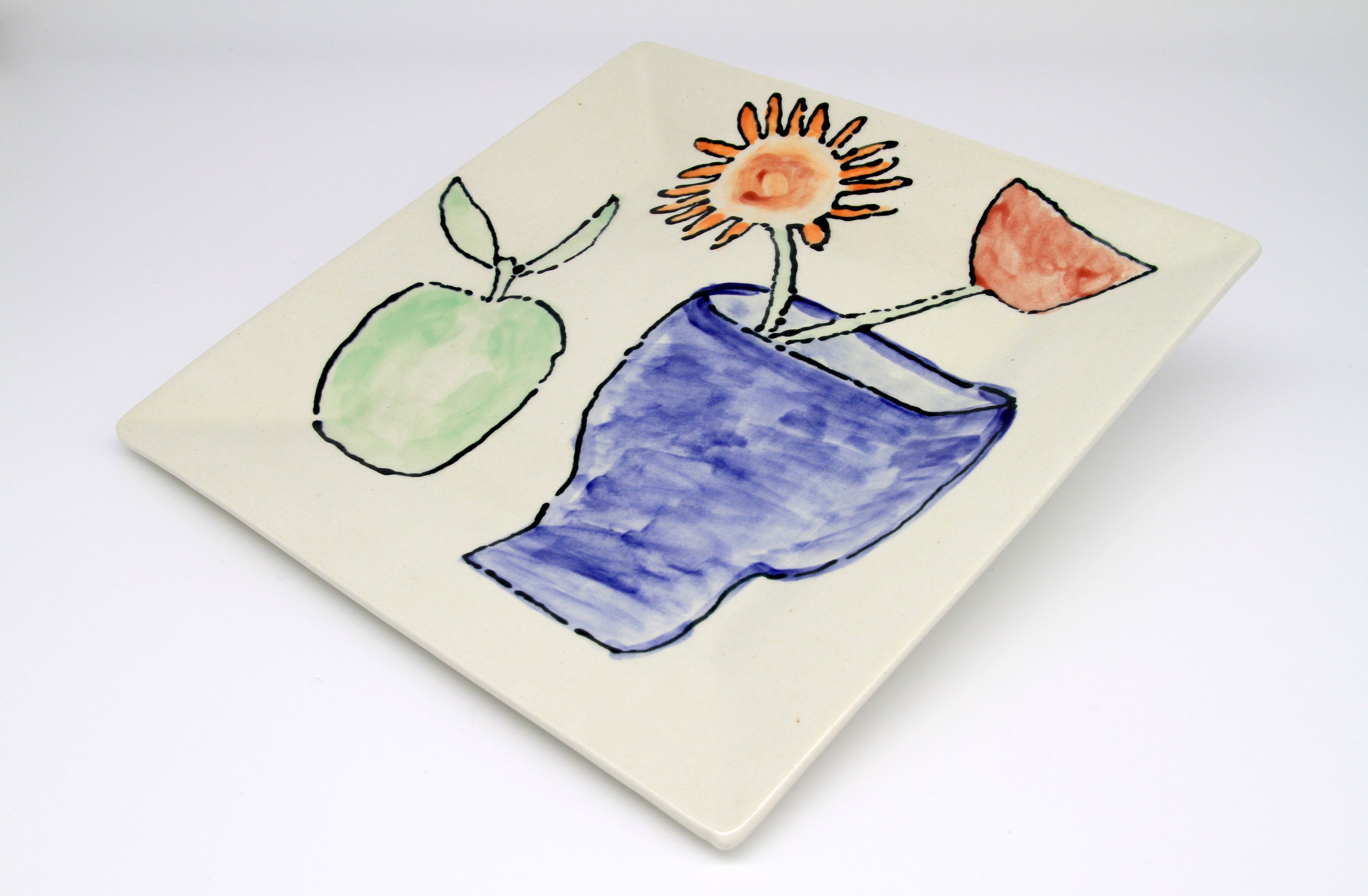 Apple and Sunflower