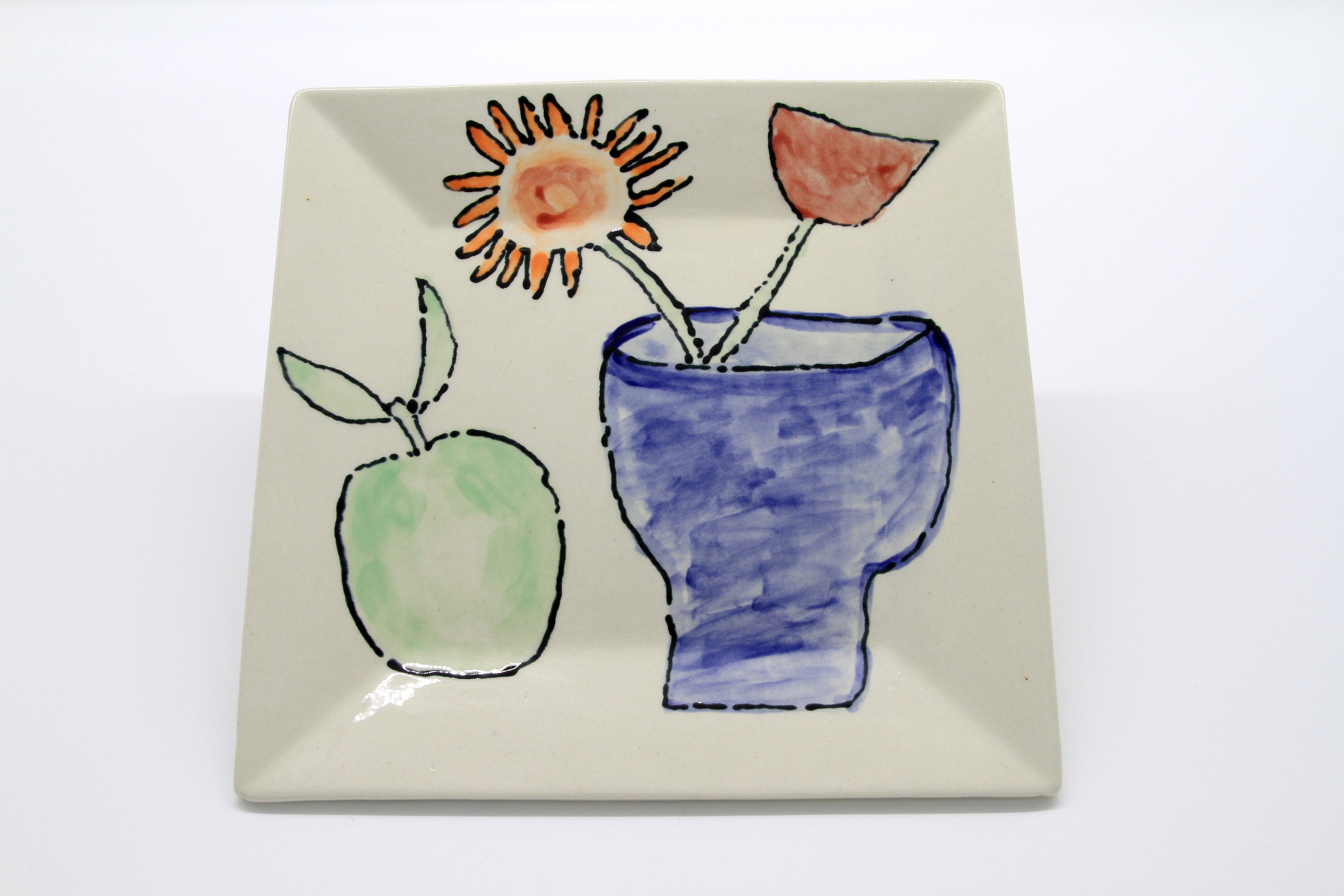 Apple and Sunflower