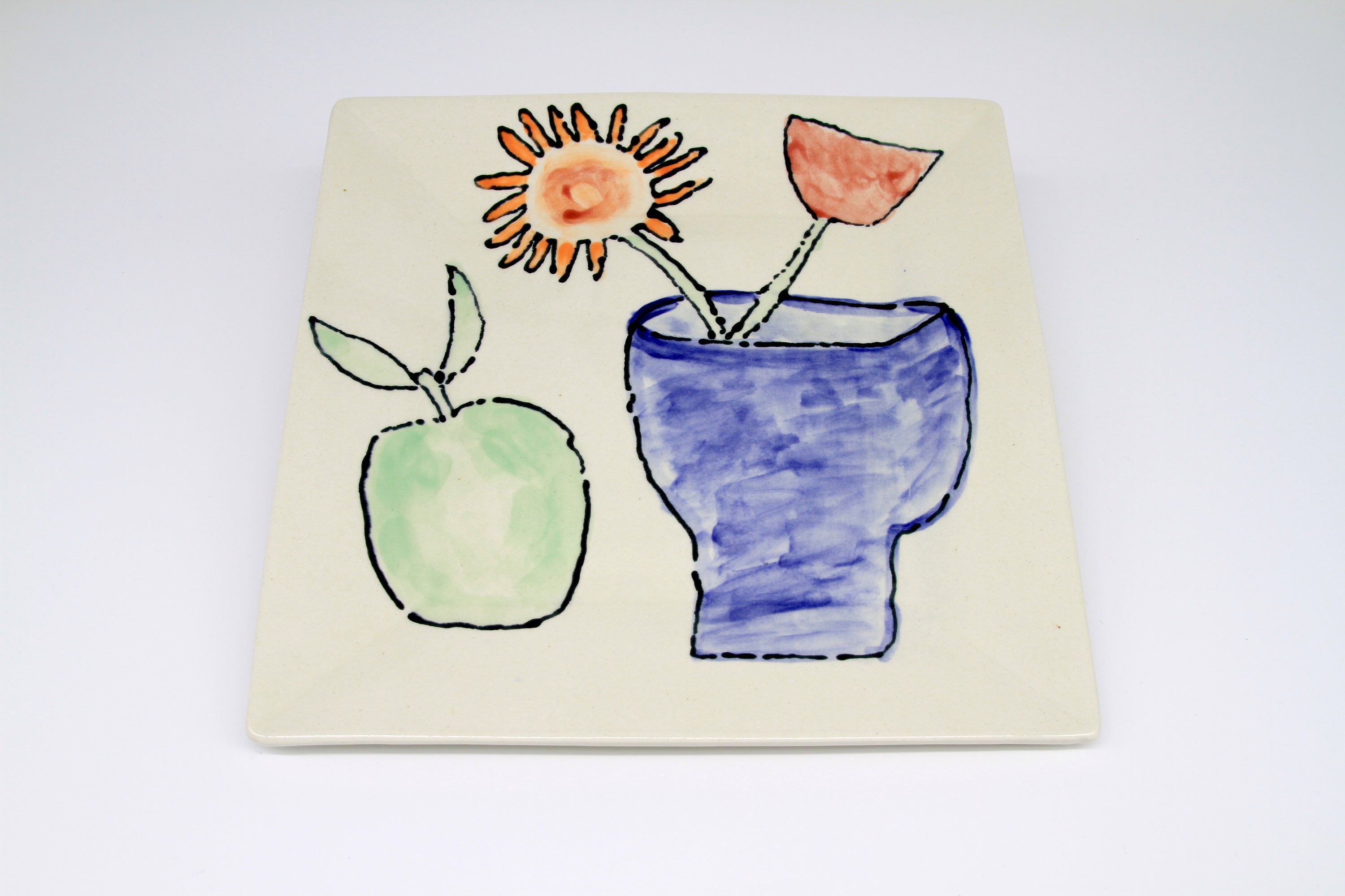 Apple and Sunflower