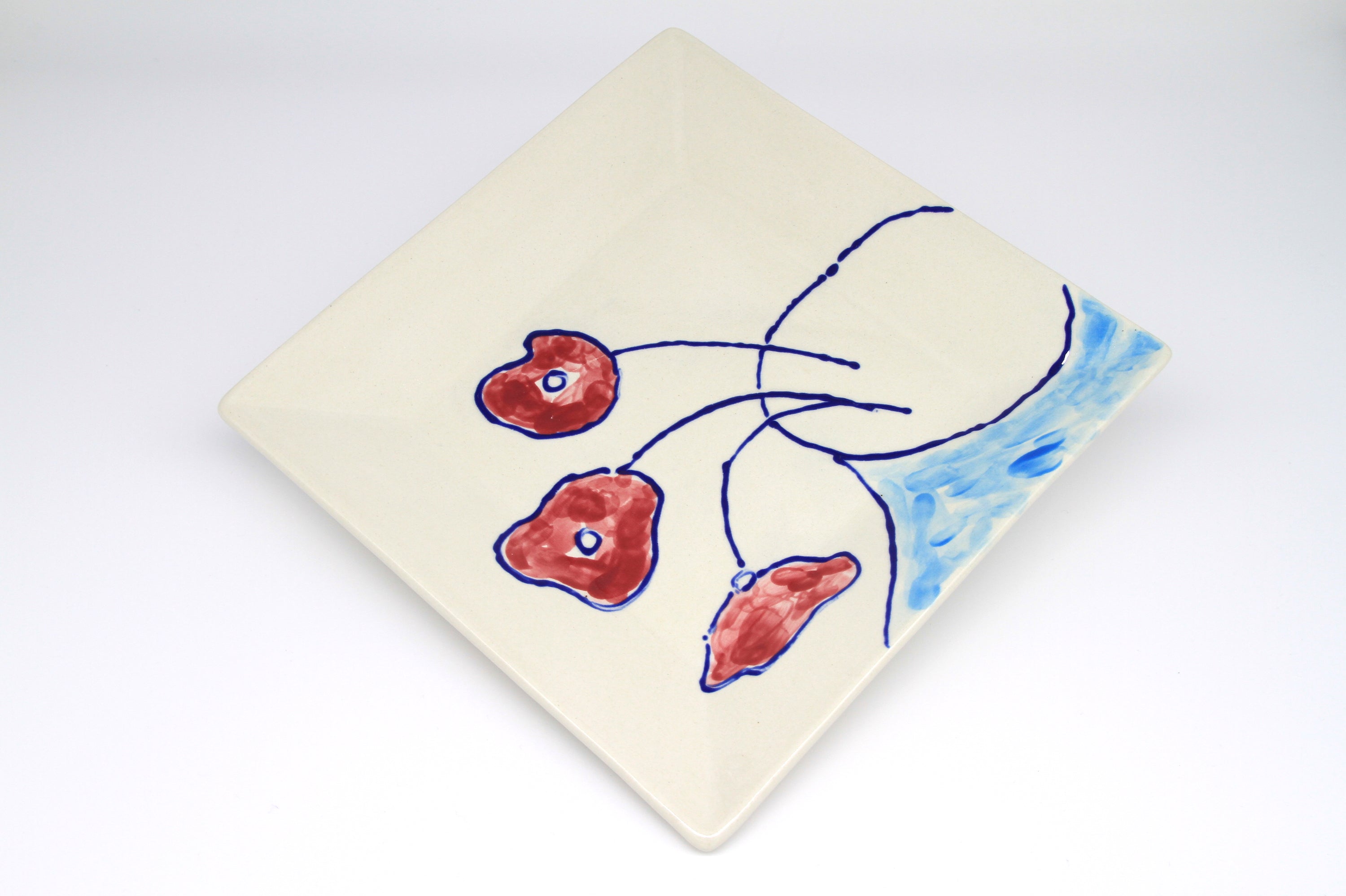 Three Poppies (Ceramic)
