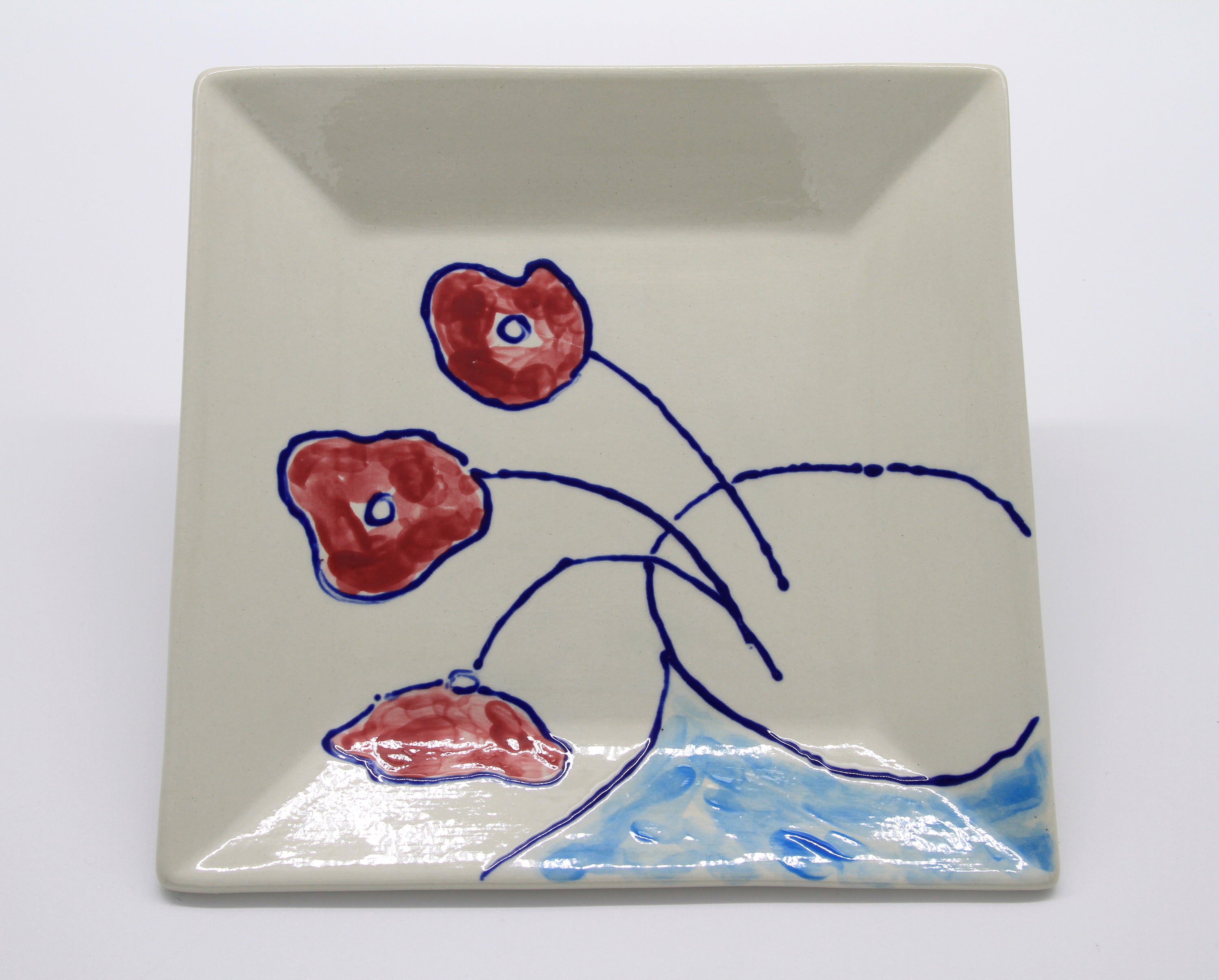 Three Poppies (Ceramic)