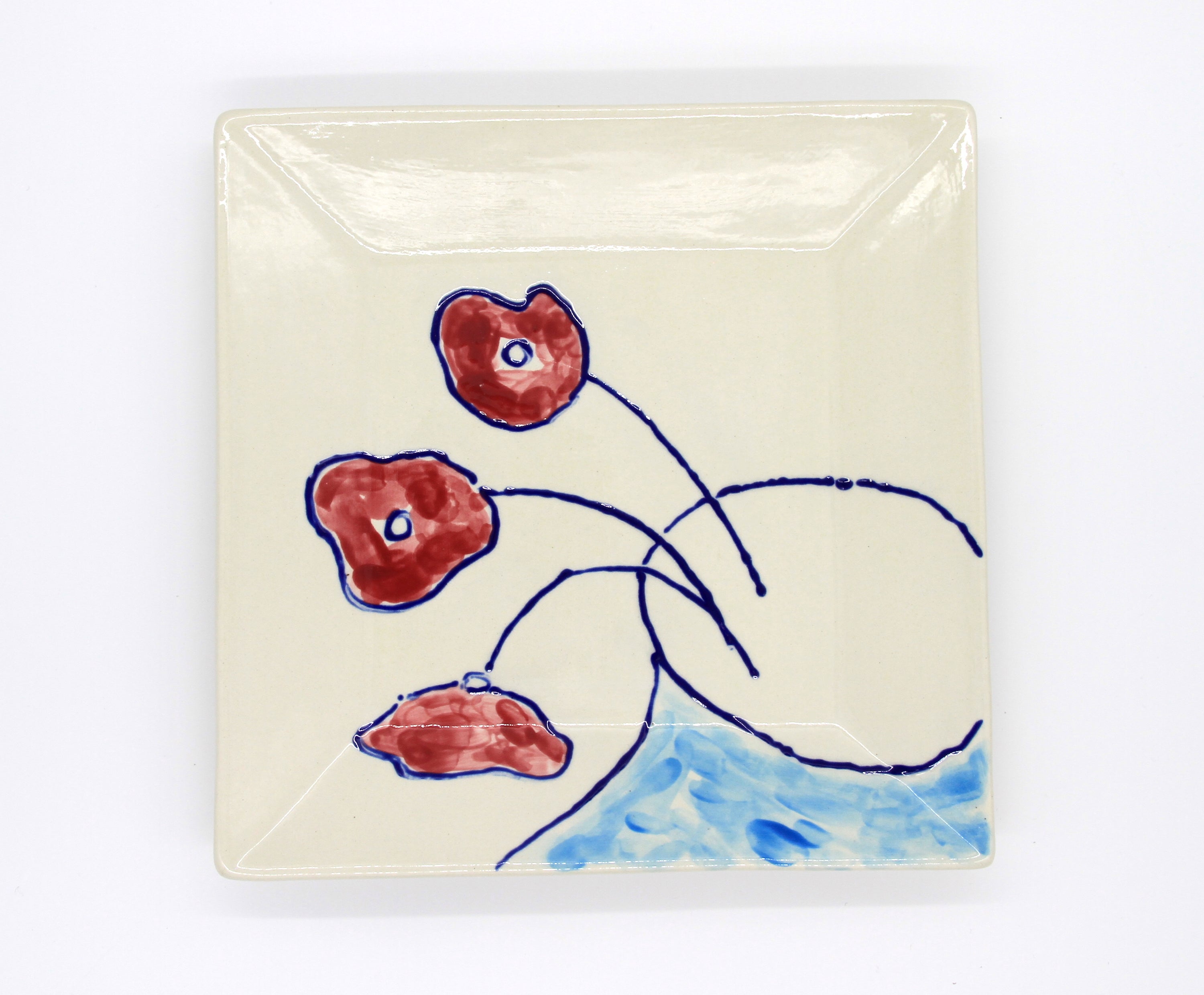 Three Poppies (Ceramic)