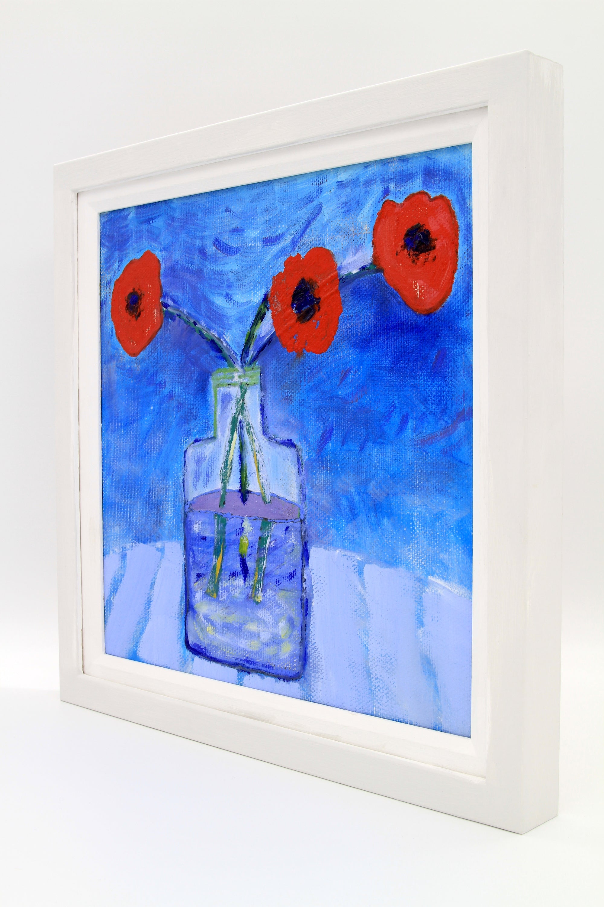 Three Poppies (oil)