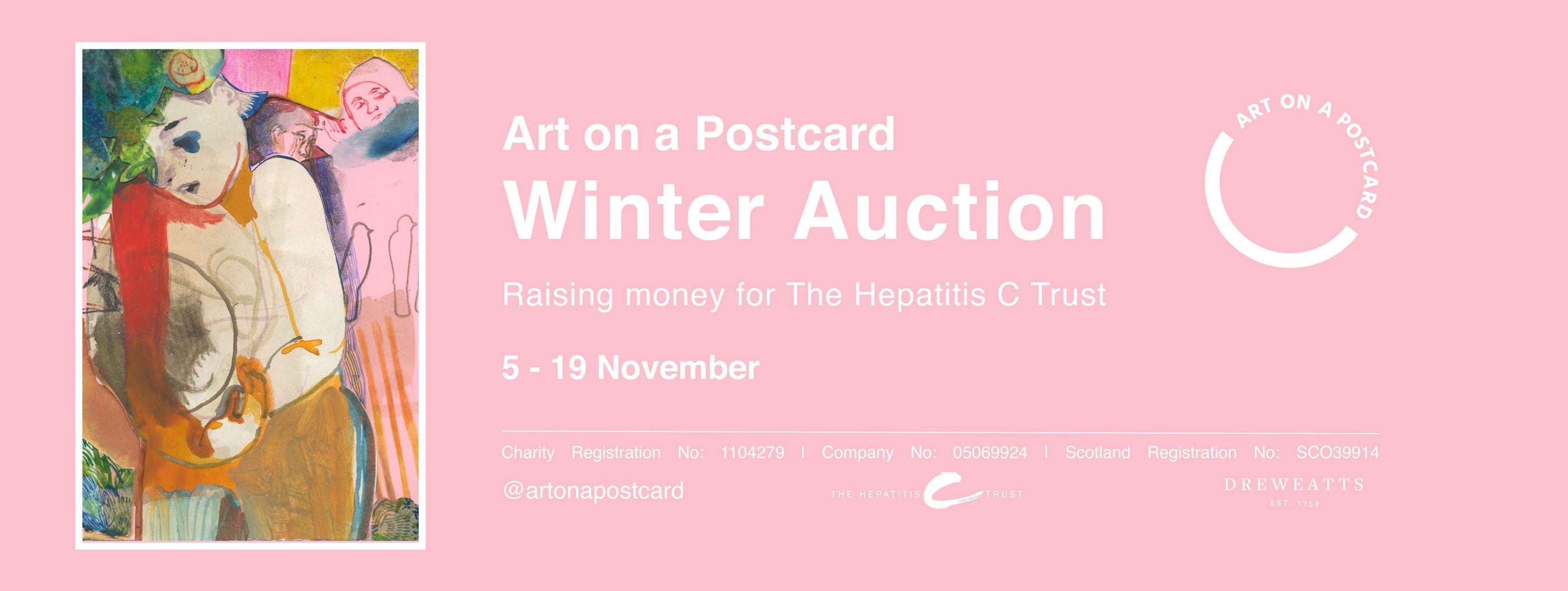 Art on a Postcard (AoaP) Winter Auction 2020 banner image