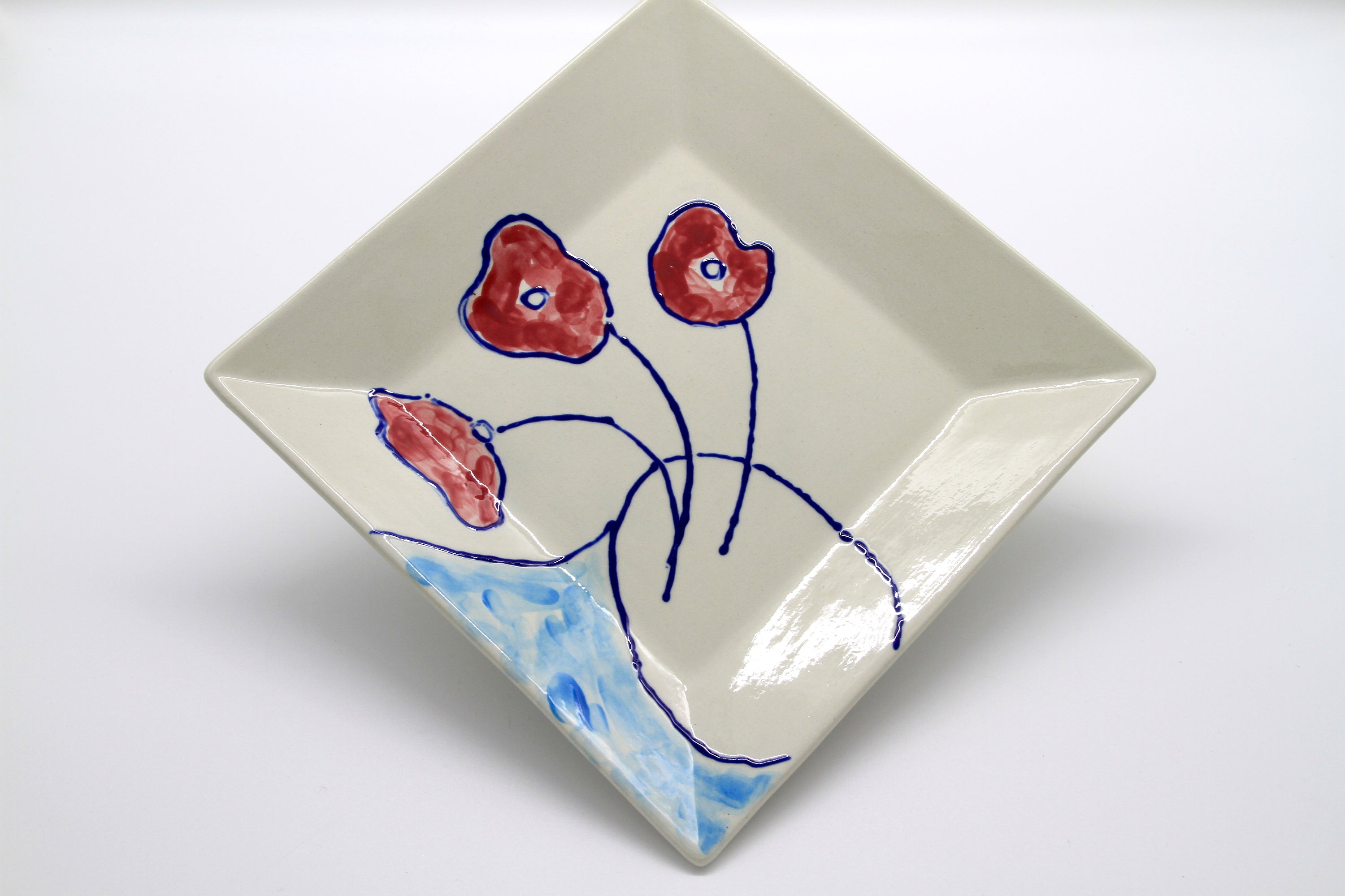 Three Poppies (Ceramic)